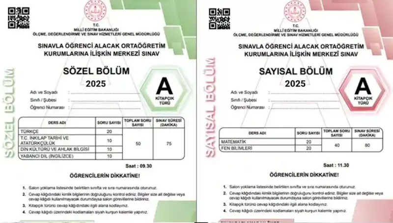 LGS 2025 Sınavı: Soru ve Cevap Anahtarı Yayın Tarihleri Belli Oldu!