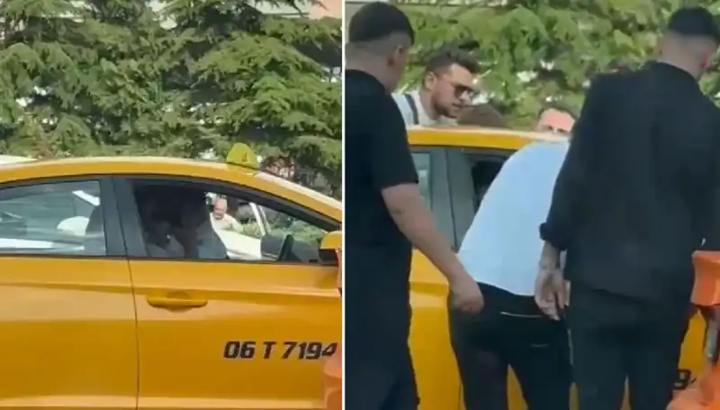 Trafikte Gergin Anlar: Taksi Şoförüne Yumruk Atan Sürücü Gözaltına Alındı