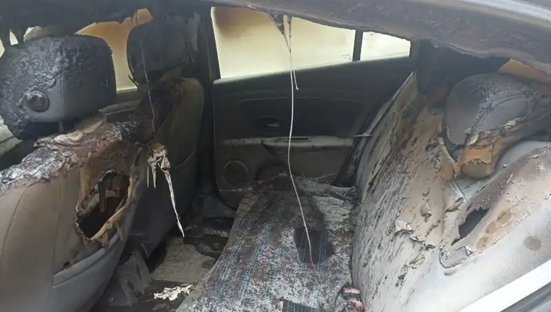 Esenyurt'ta Tehdit ve Şantaj Olayı: Arabasını Yakan Şahıs Suçüstü Yakalandı