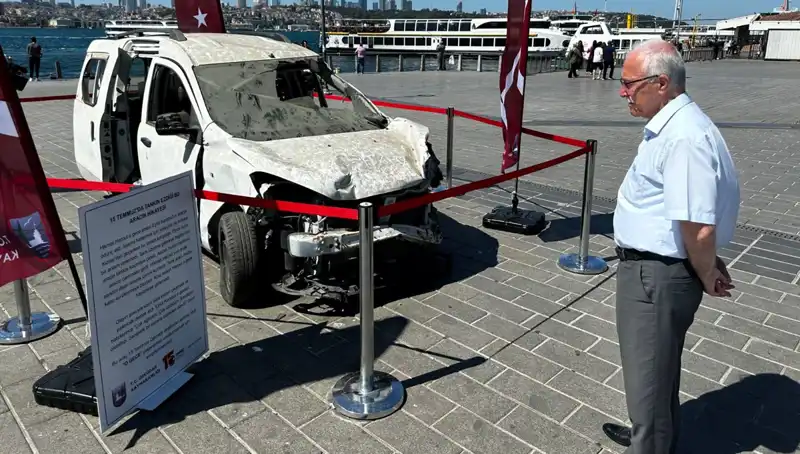 15 Temmuz'un Karanlık Gölgesi: Tankların Ezdiği Araçlar Sergisi Açılıyor