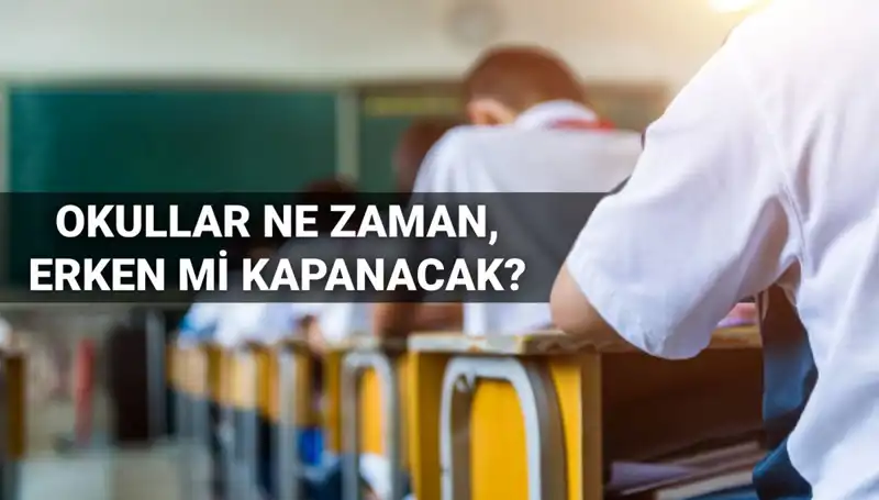 2024-2025 Eğitim Öğretim Yılı Okul Kapanış Tarihleri: Erken Tatil Mi?