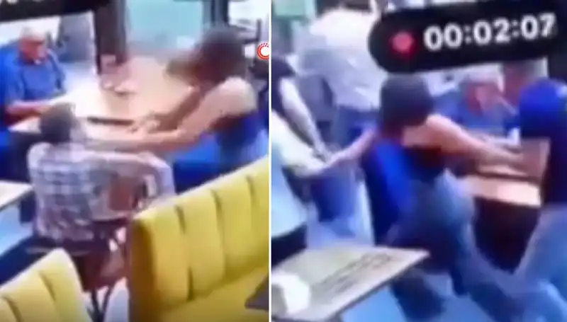 Garsonla Tartışma: Tokat Geldi, Dayakla Geri Döndü!