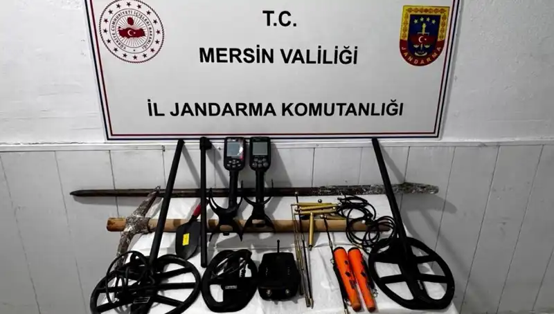 Kaçak Kazı Operasyonunda 5 Şüpheli Gözaltına Alındı!