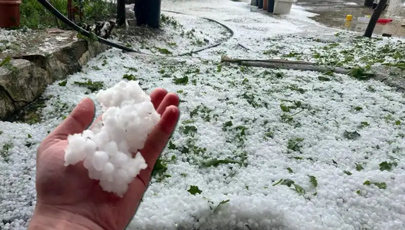 Haziran Ayında Beklenmeyen Dolu Olayı: Şehirler Beyaza Büründü