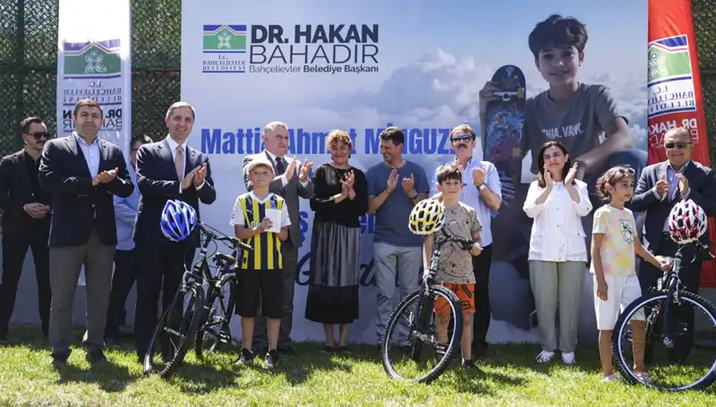 Bahçelievler'de Heyecan Verici Mattia Ahmet Minguzzi Skate Parkı Açıldı!
