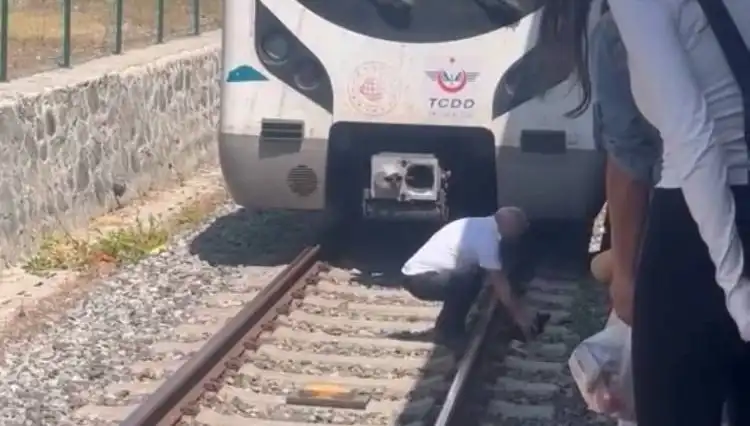 Marmaray'ı Durduran Kahraman Makinist: Raylardaki Kediyi Kurtardı!