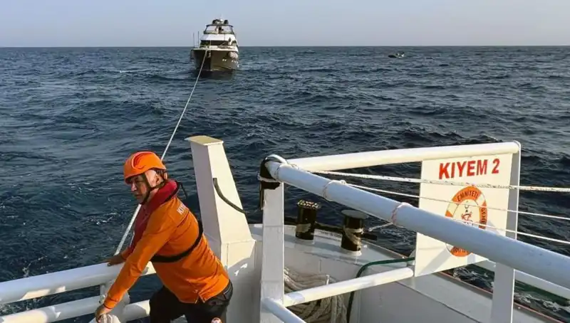 Marmaris Açıklarında Tekne Tefeci Fırtınadan Kurtarıldı: Kurtarma Operasyonu Detayları