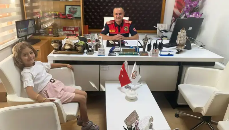 5 Yaşındaki Kahraman Aslı, Köyü Yangından Son Anda Kurtardı